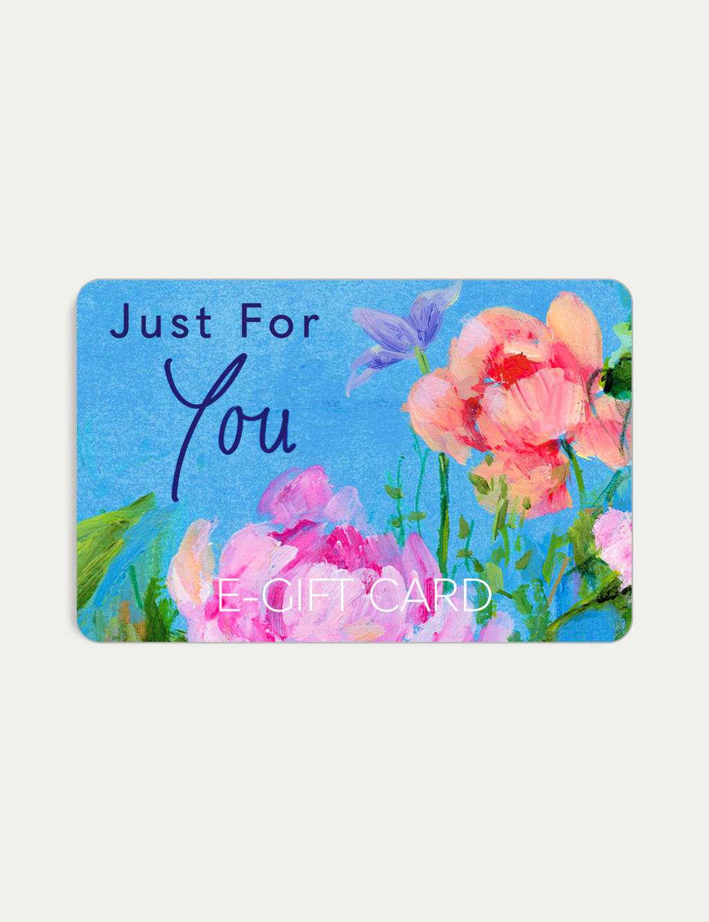 Blue Floral E-Gift Card