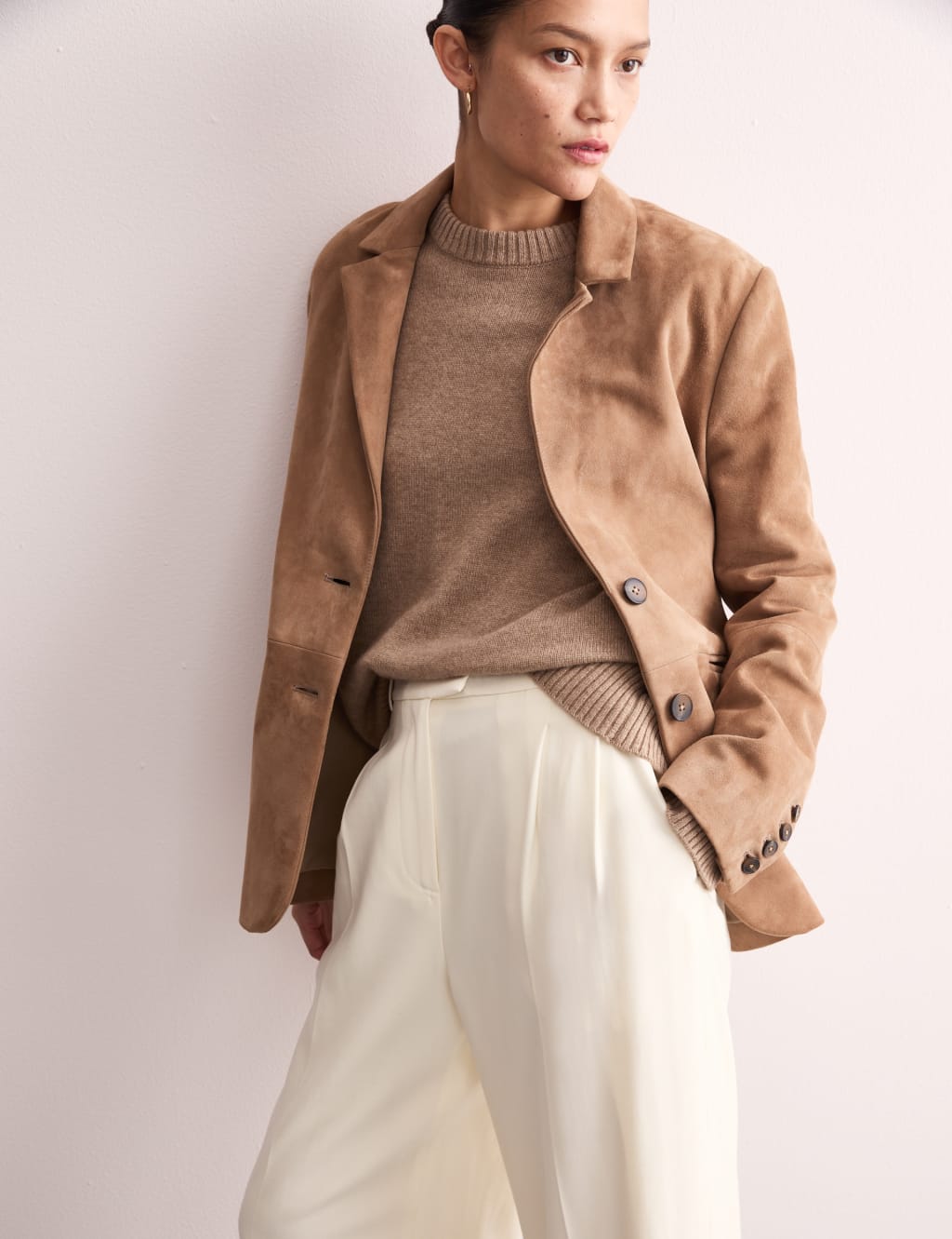 Suede Blazer