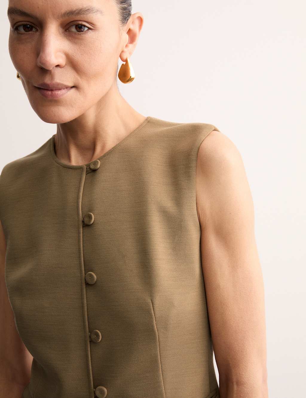Wool Blend waistcoat
