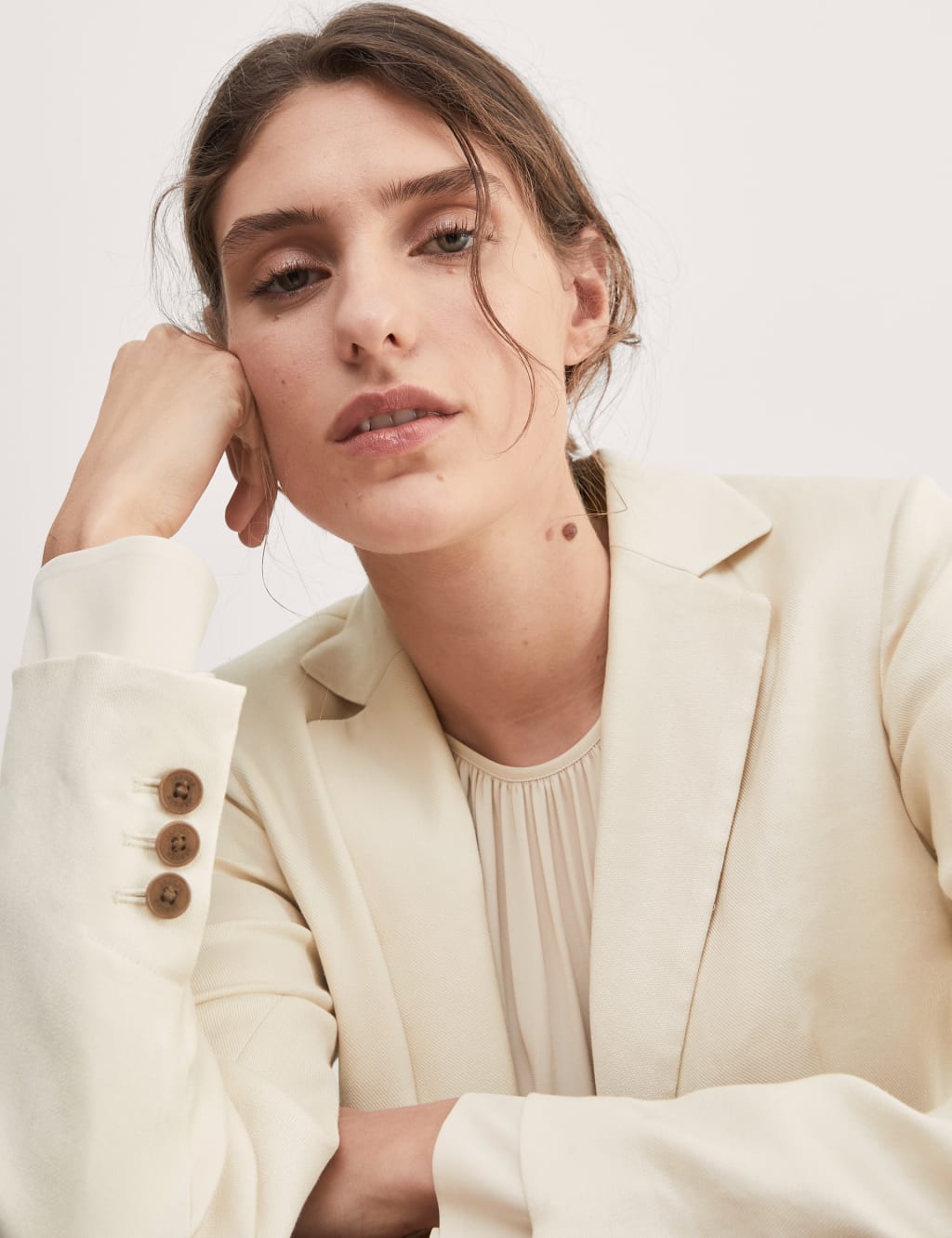 Women s Linen Coats Jackets at M S