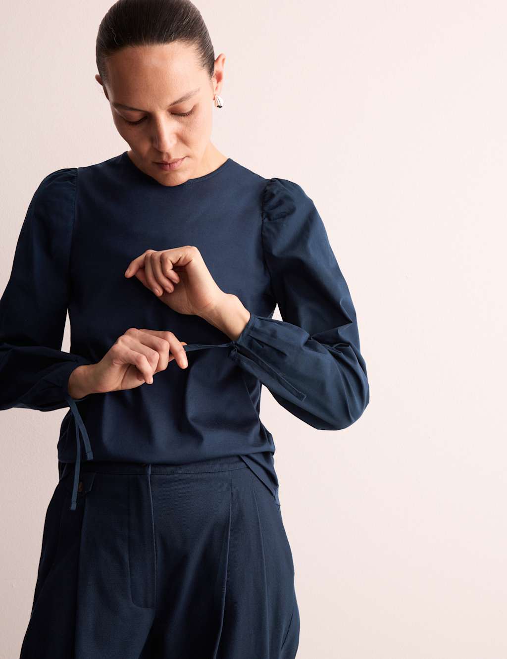 Pure Cotton Puff Sleeve Top