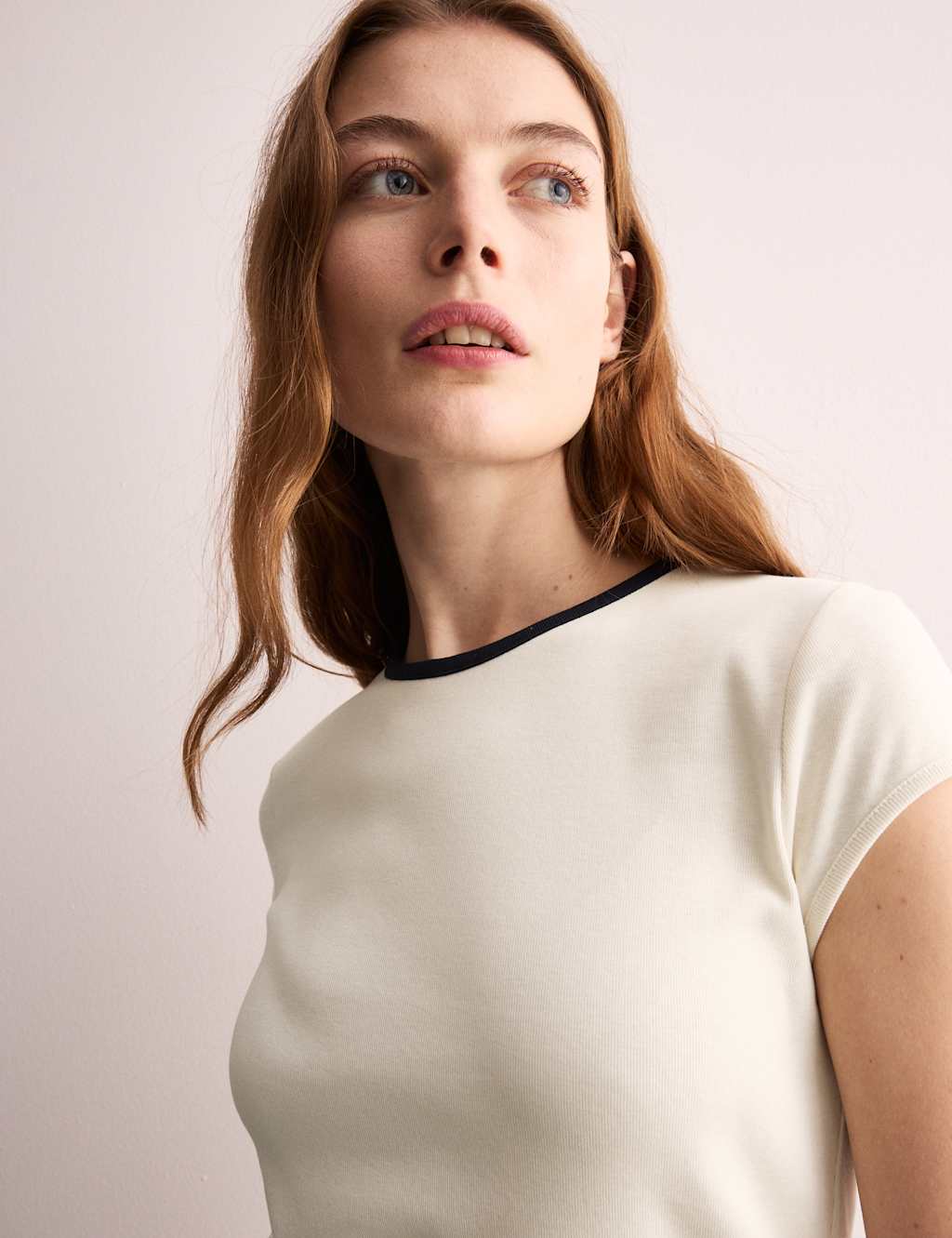 Jersey Contrast Trim T-Shirt