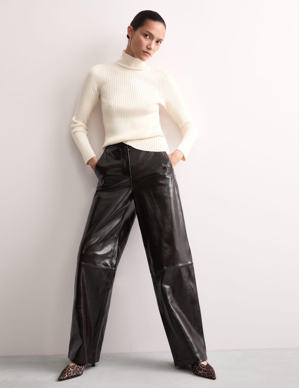 Wide leg cocktail pants discount