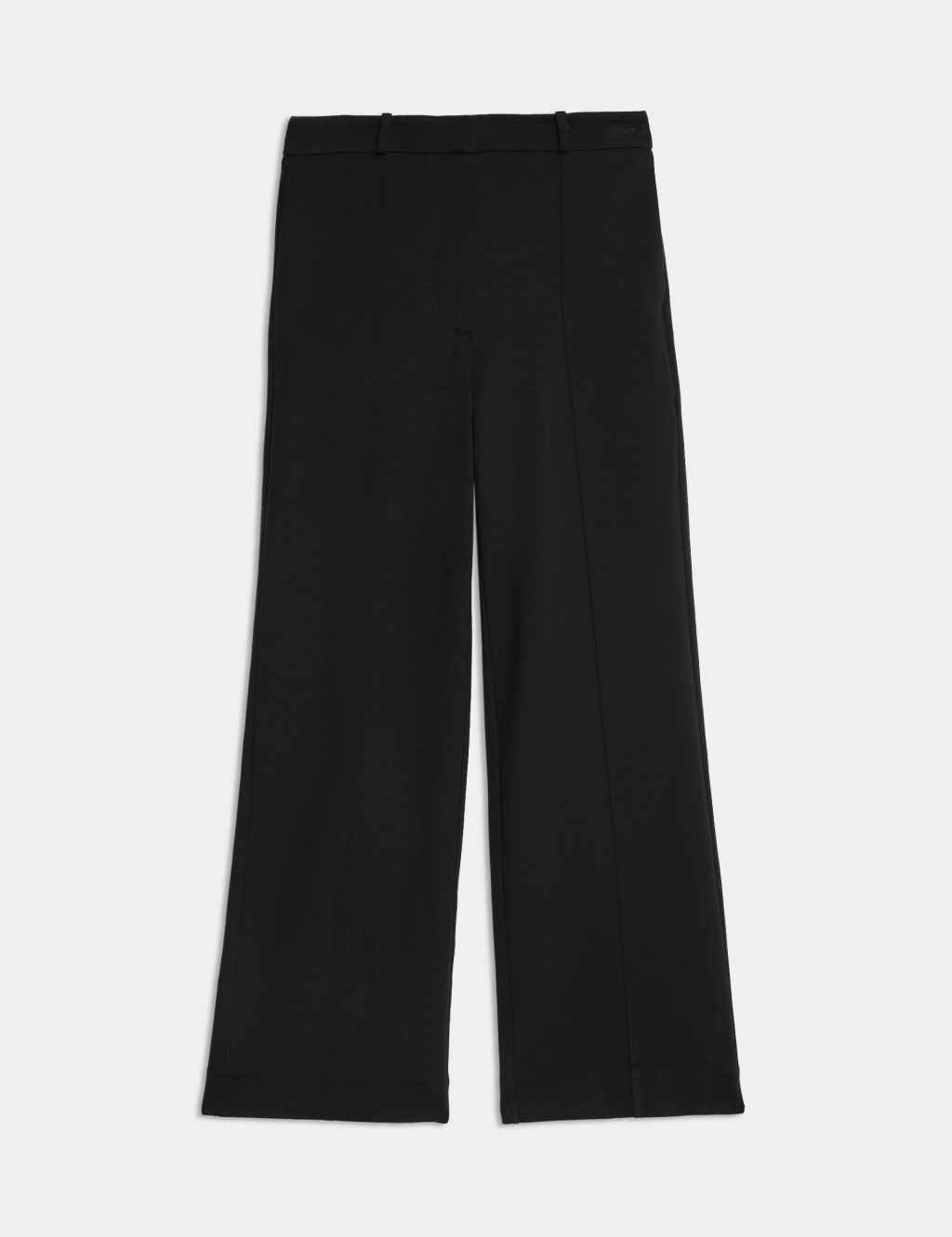 Jersey Wide Leg Trousers