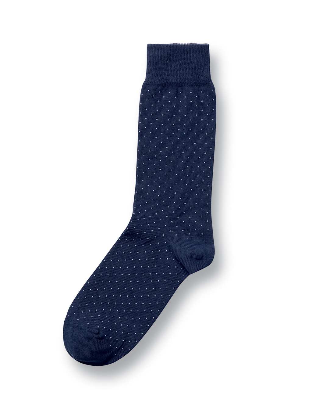 Polka Dot Cotton Rich Socks