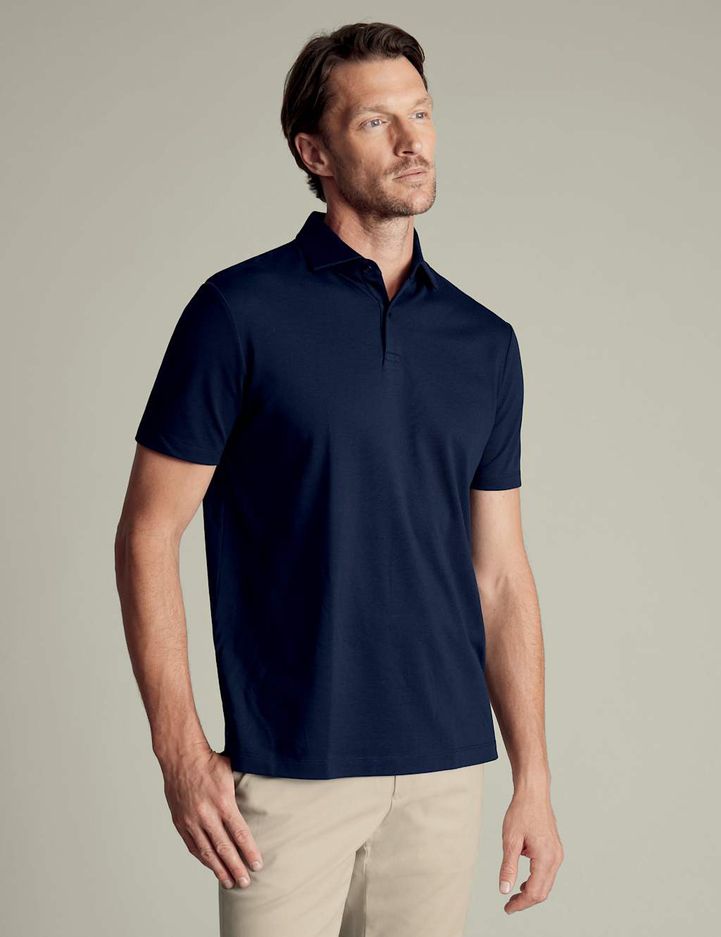 Cotton Rich Pique Polo Shirt