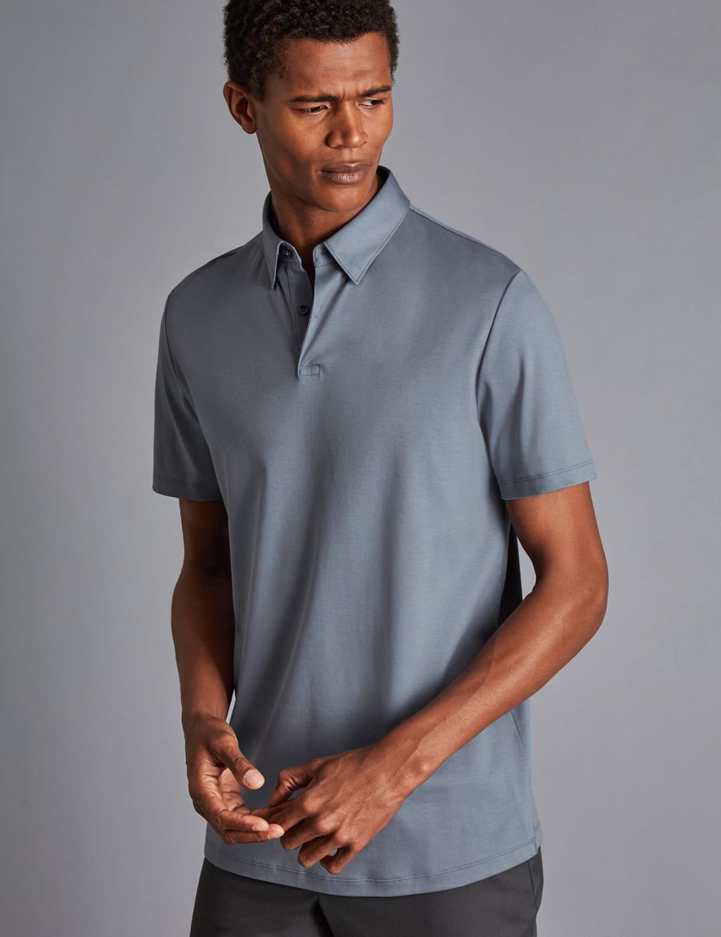 Pure Cotton Jersey Polo Shirt