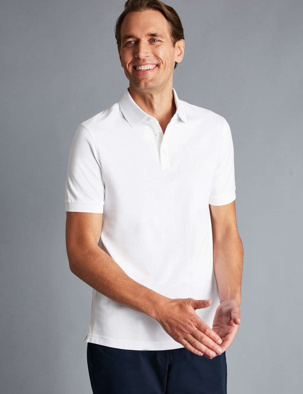 Cotton Rich Pique Polo Shirt