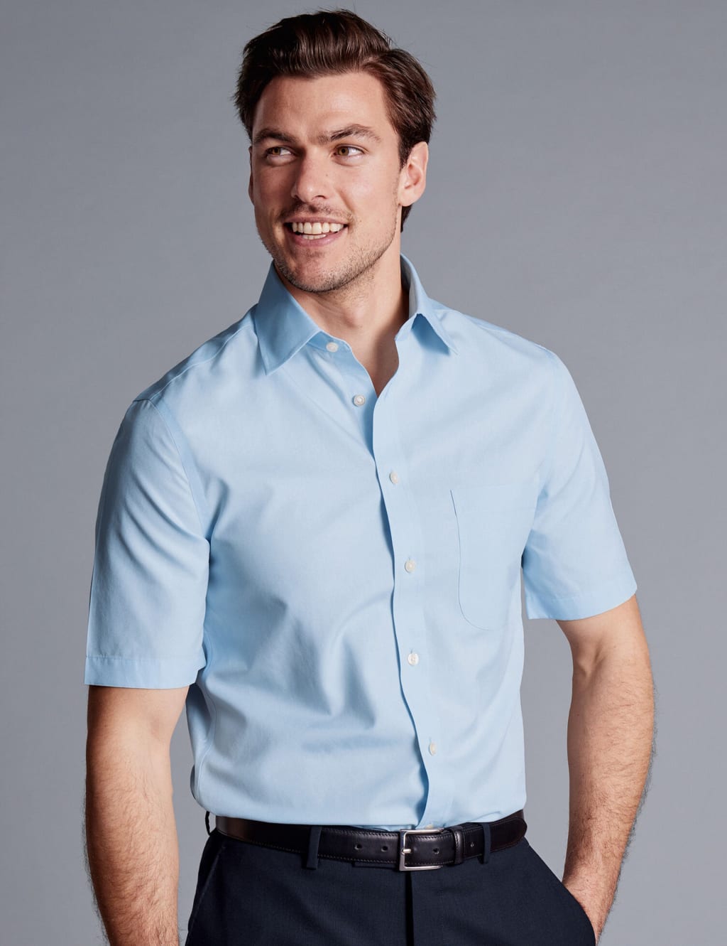 Slim Fit Non Iron Pure Cotton Shirt