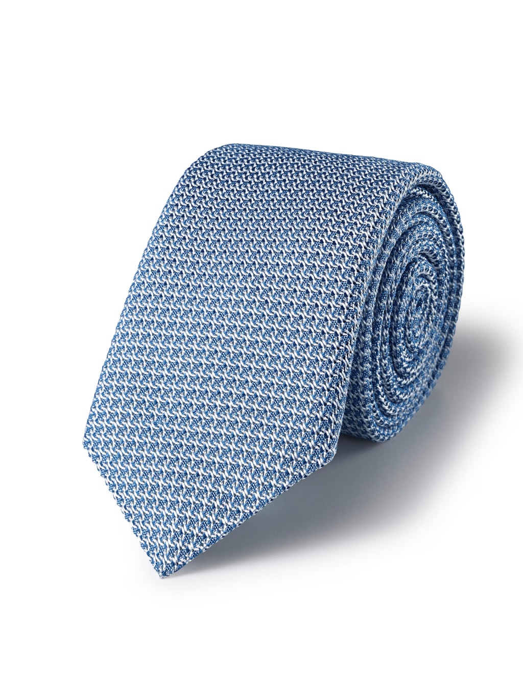 Textured Pure Silk Tie