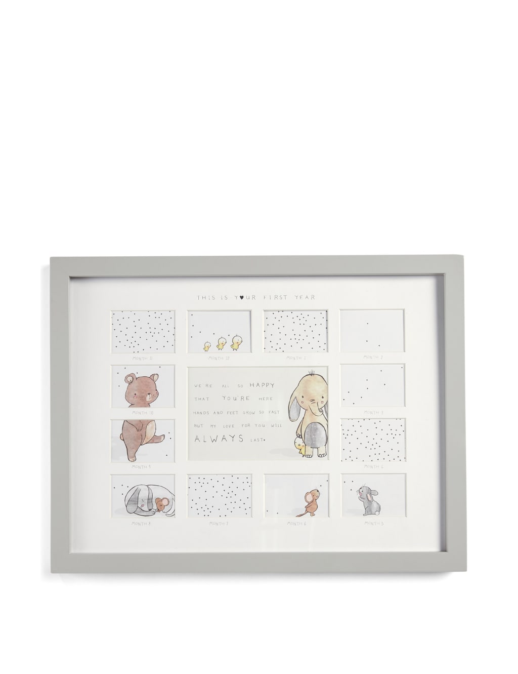 Always Love Your First Year Photo Frame