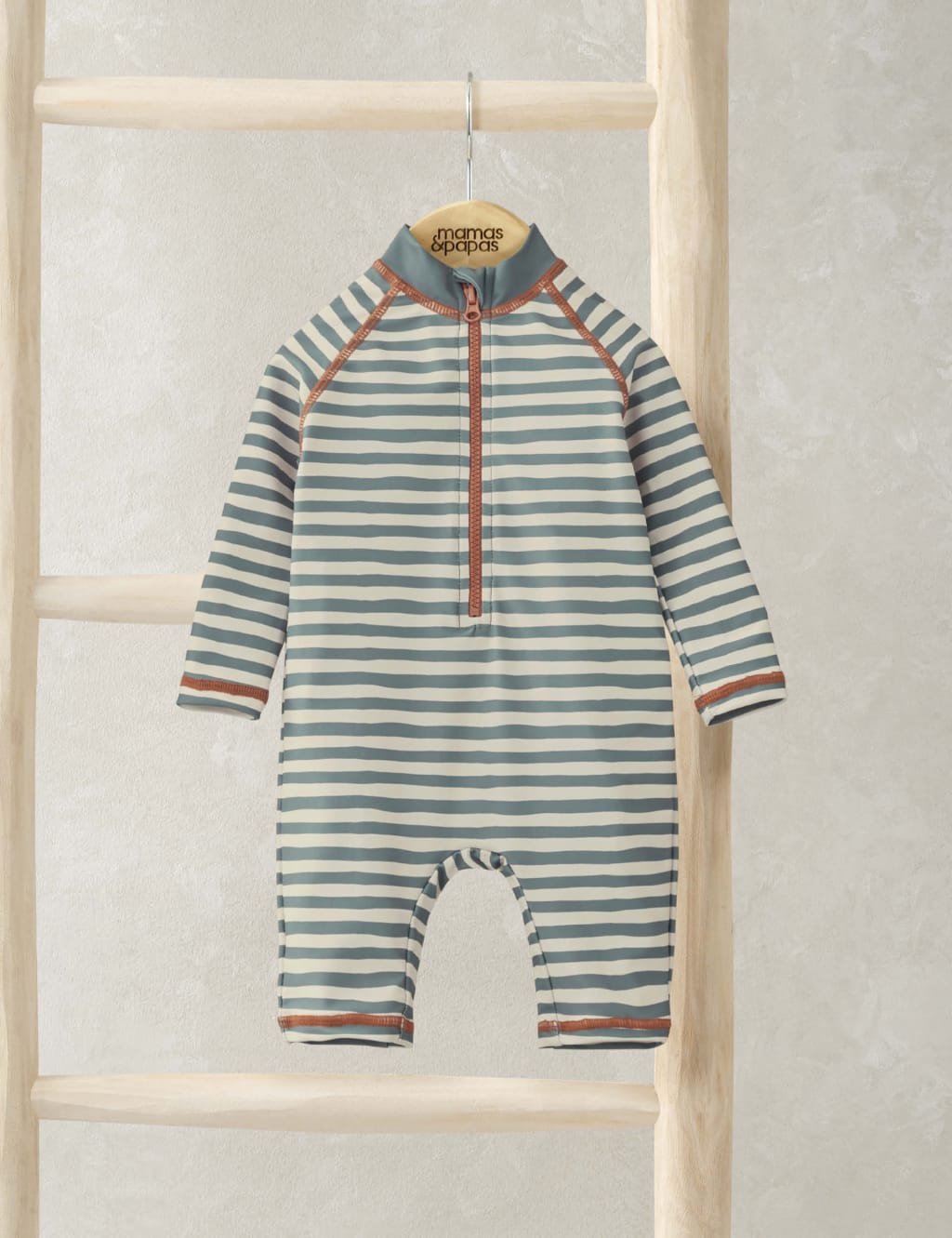 Striped All In One (0-36 Mths)