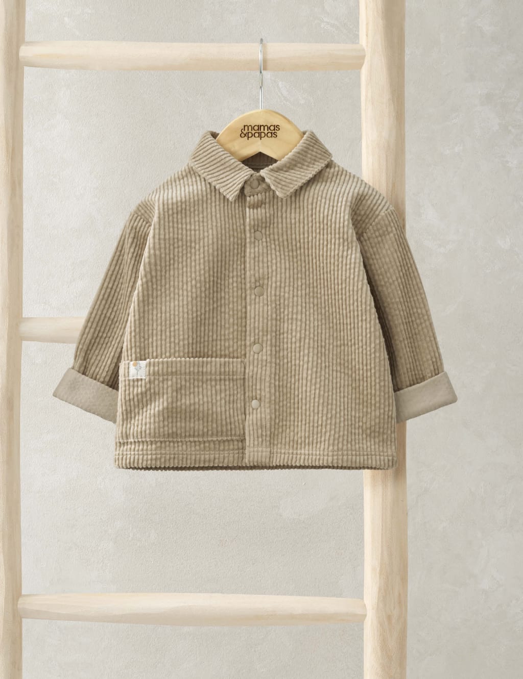 Pure Cotton Cord Shacket (3 Mths-3 Yrs)