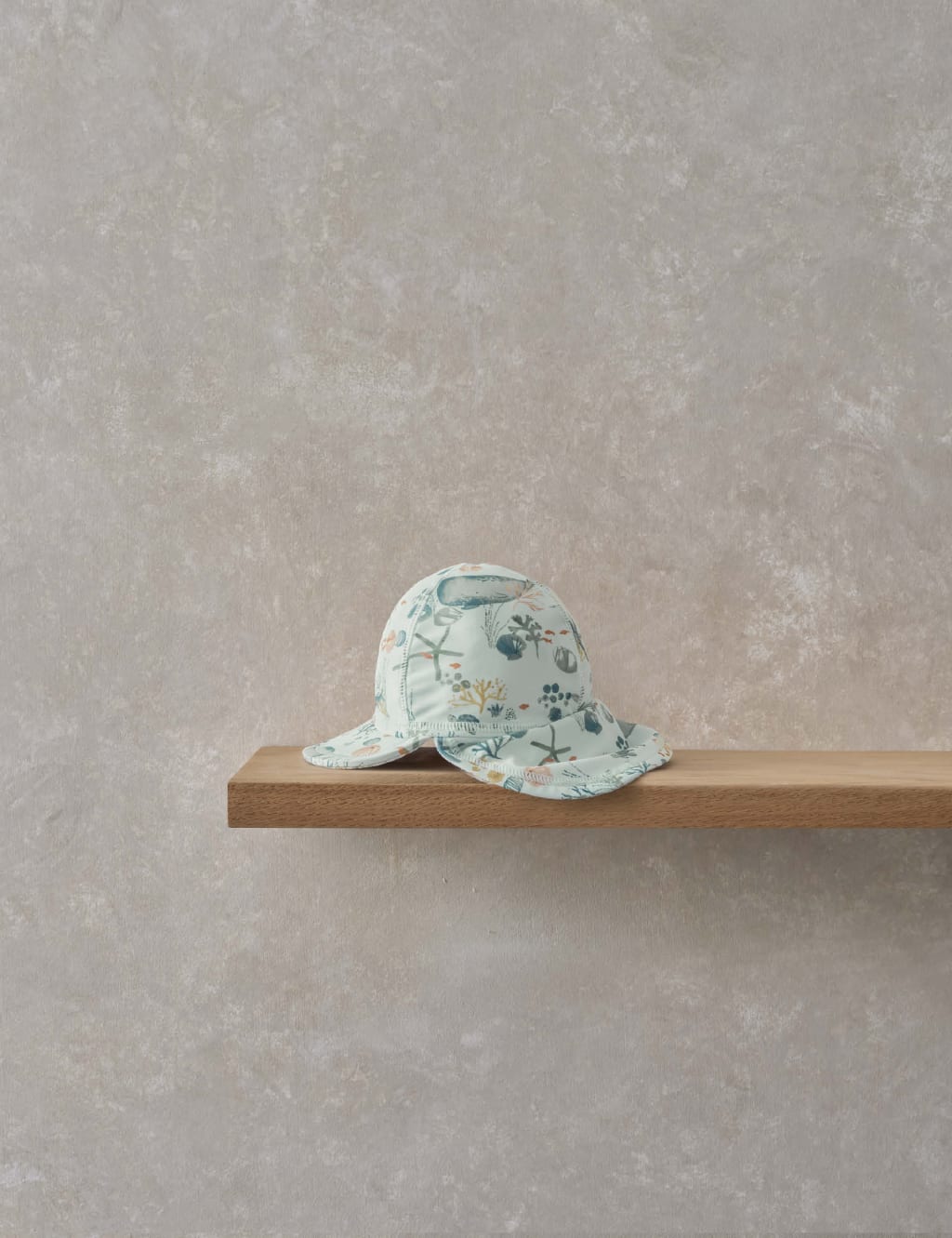 Whale Print Sun Hat (0-3 Yrs)