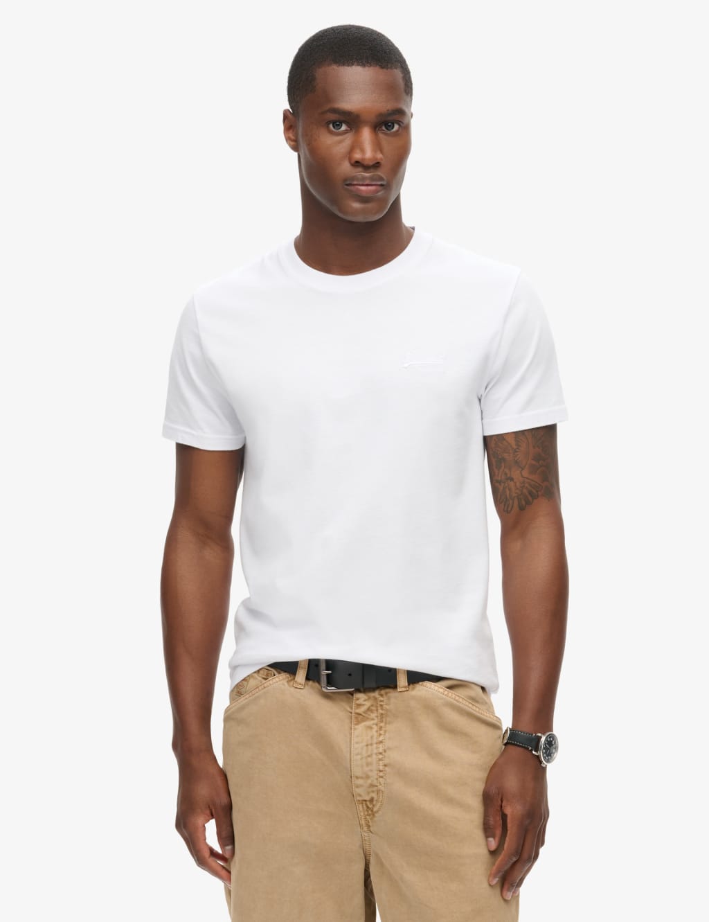 Superdry & Co Pure Cotton T-Shirt White