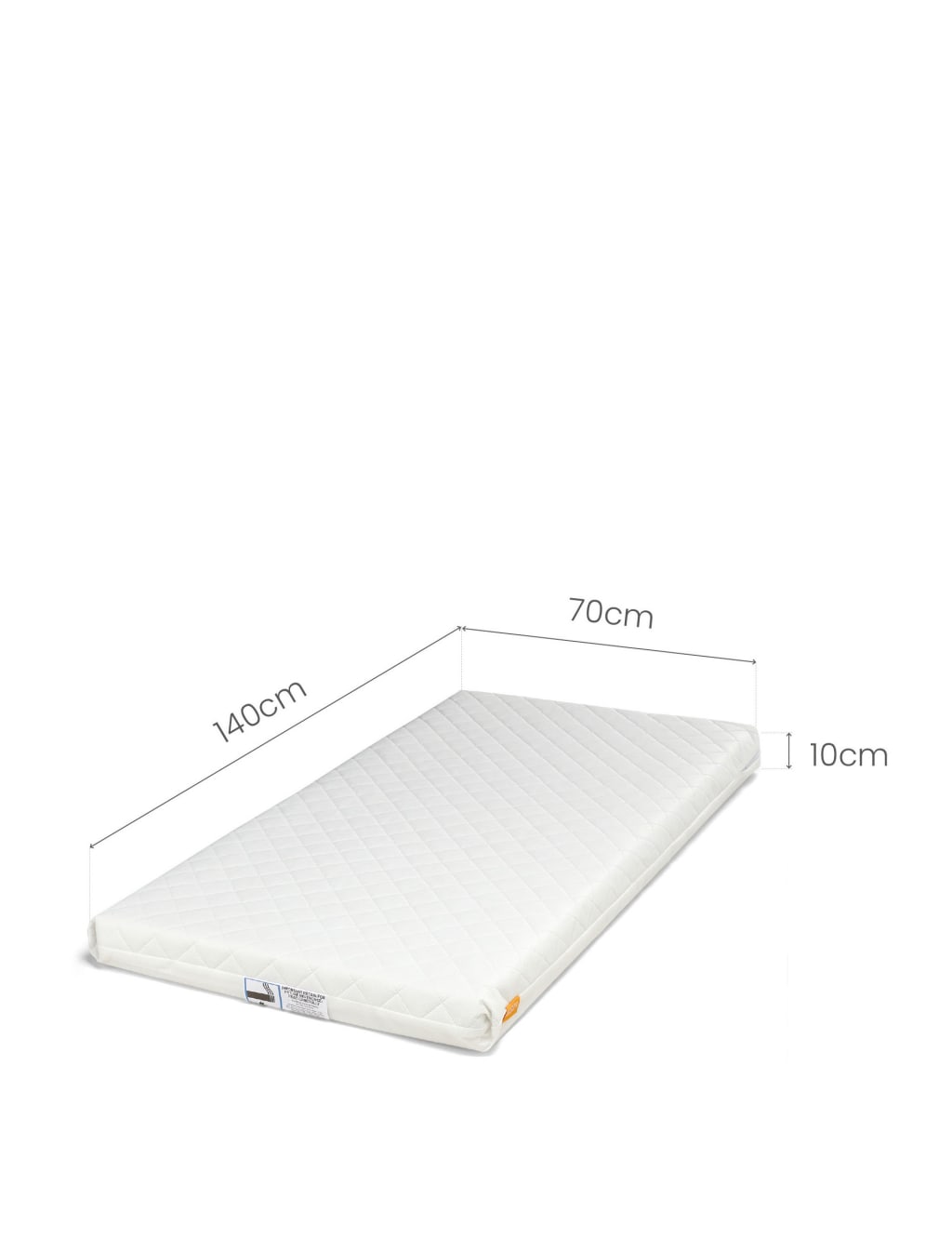 Essential Fibre Cotbed Mattress