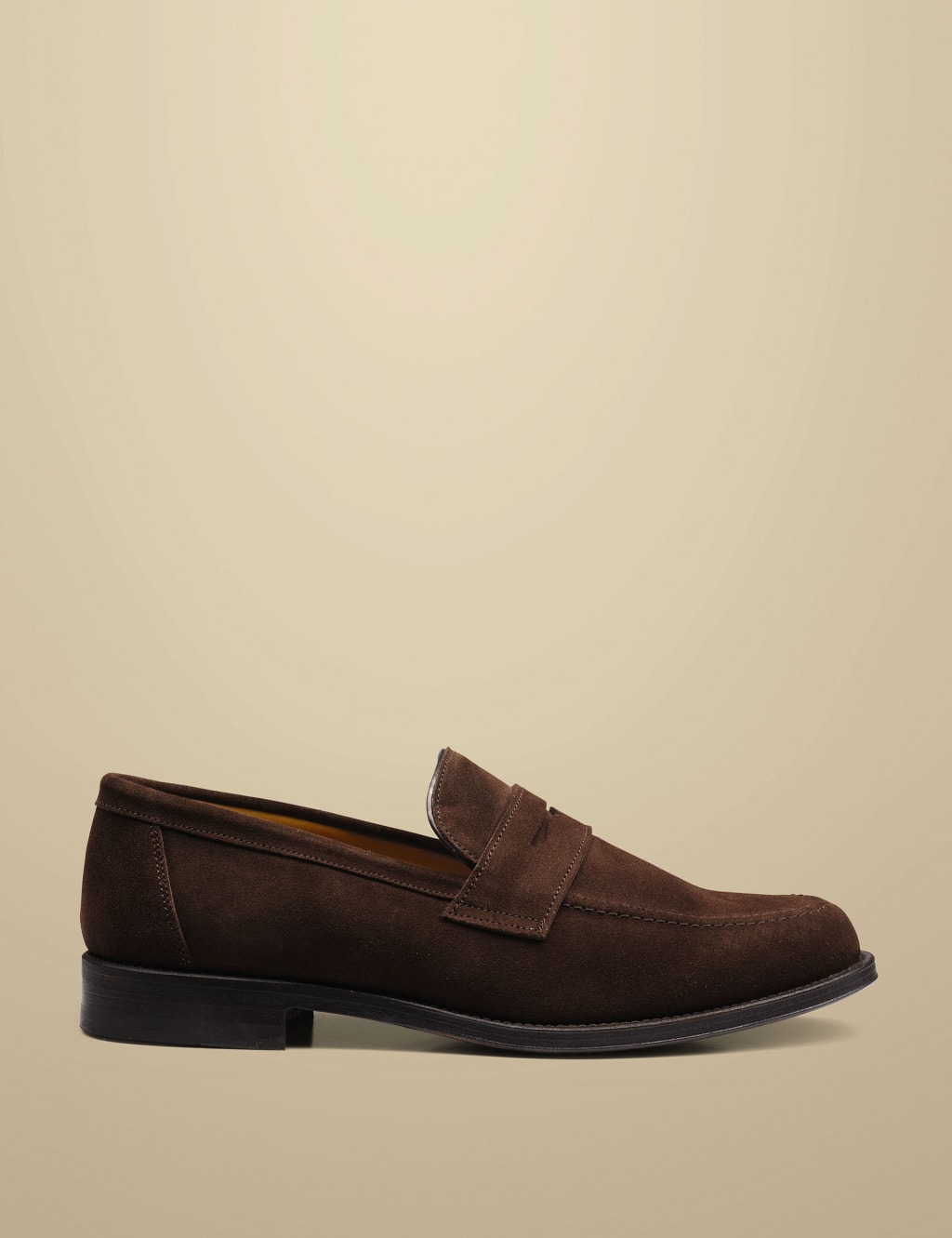 Charles Tyrwhitt Suede Loafers Brown