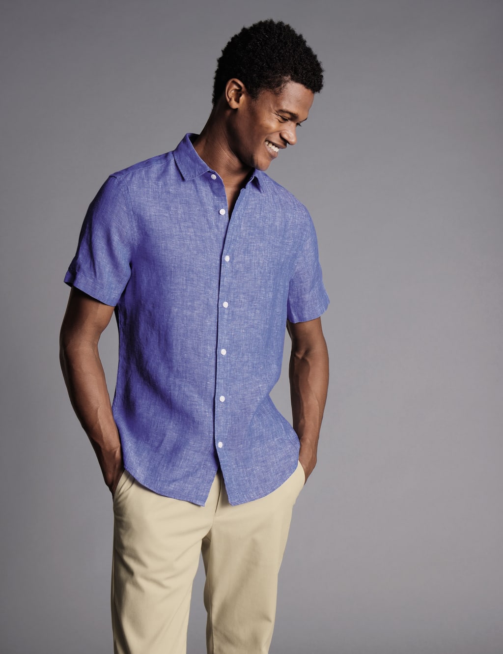 Slim Fit Pure Linen Shirt