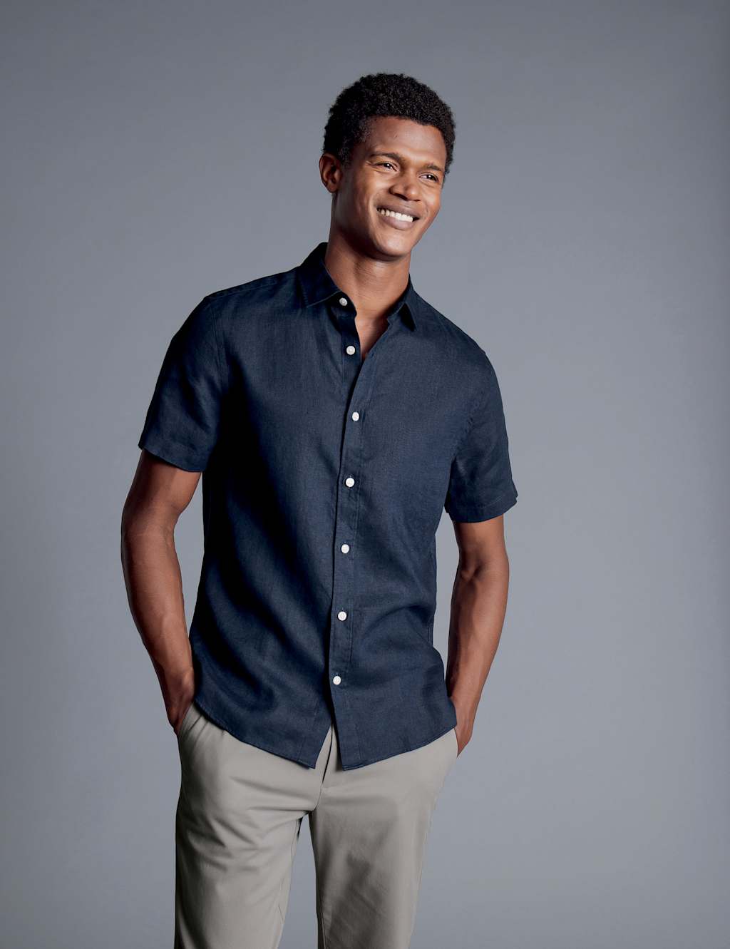 Slim Fit Pure Linen Shirt