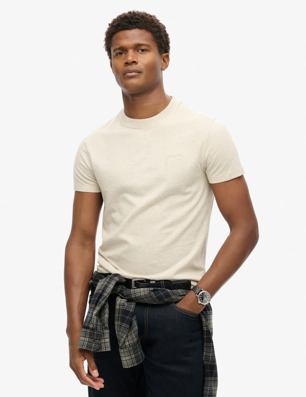 Cotton Crew Neck T-Shirt