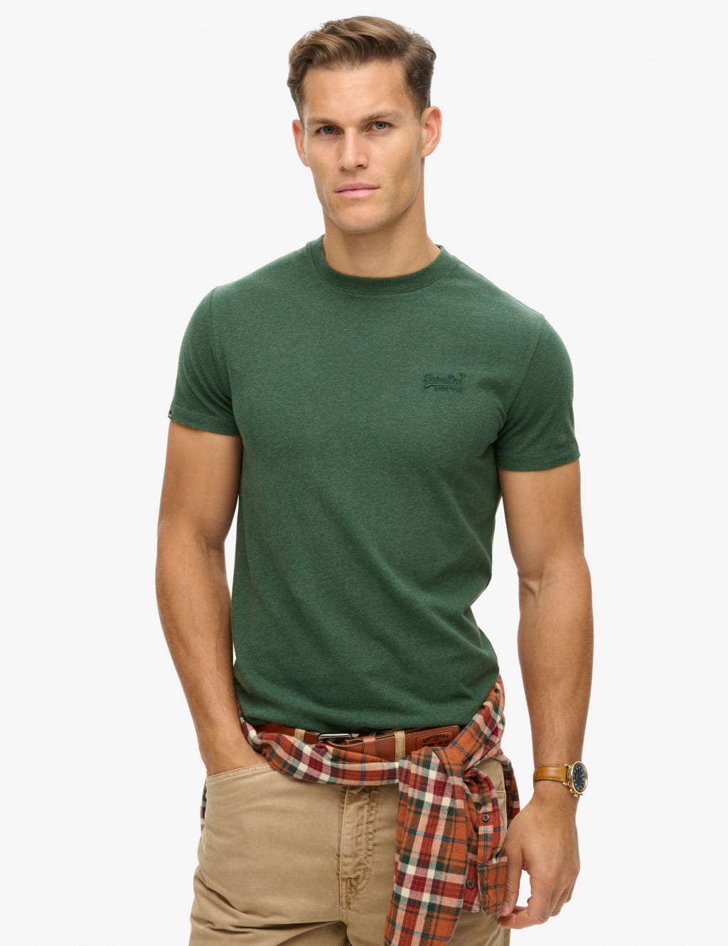 Cotton Crew Neck T-Shirt