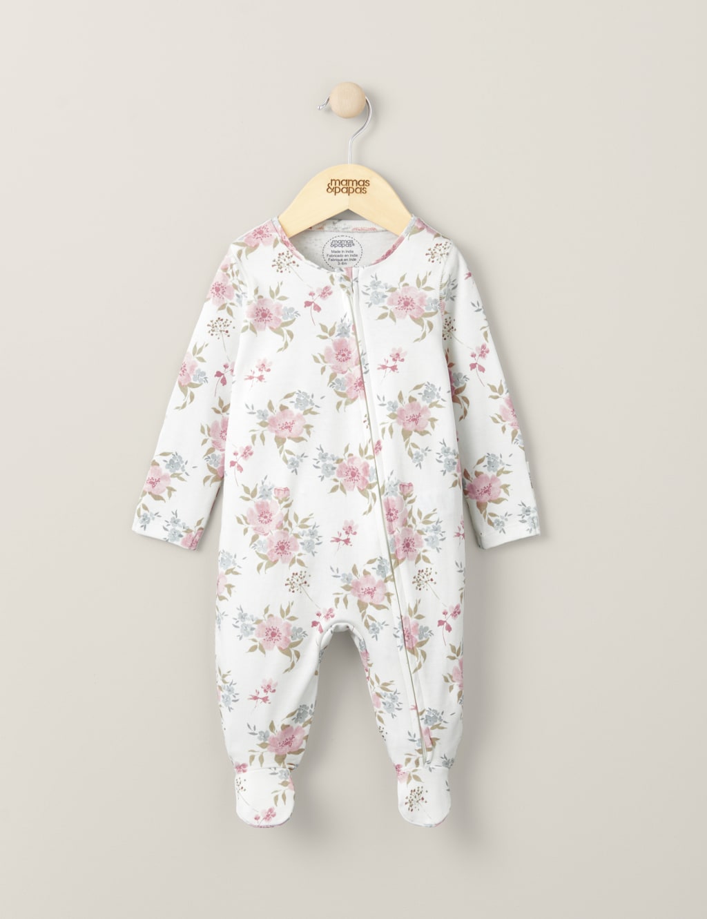 Pure Cotton Floral All In One (7lbs-1 Yrs)