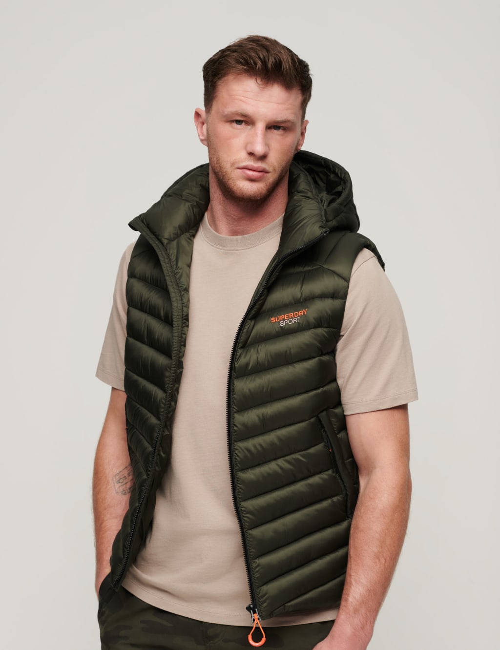 Hooded Padded Gilet