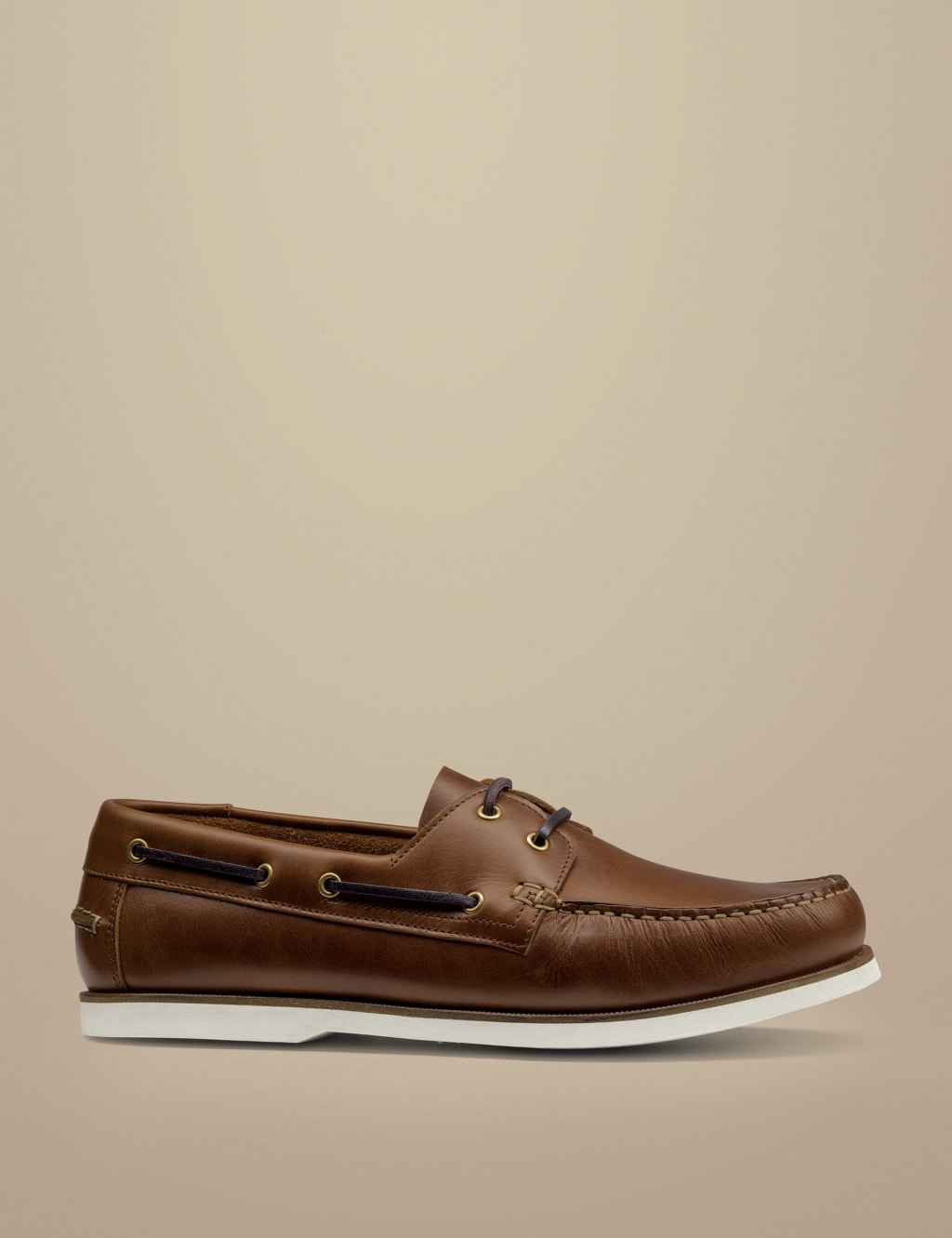 Leather Slip-On Boat Shoes