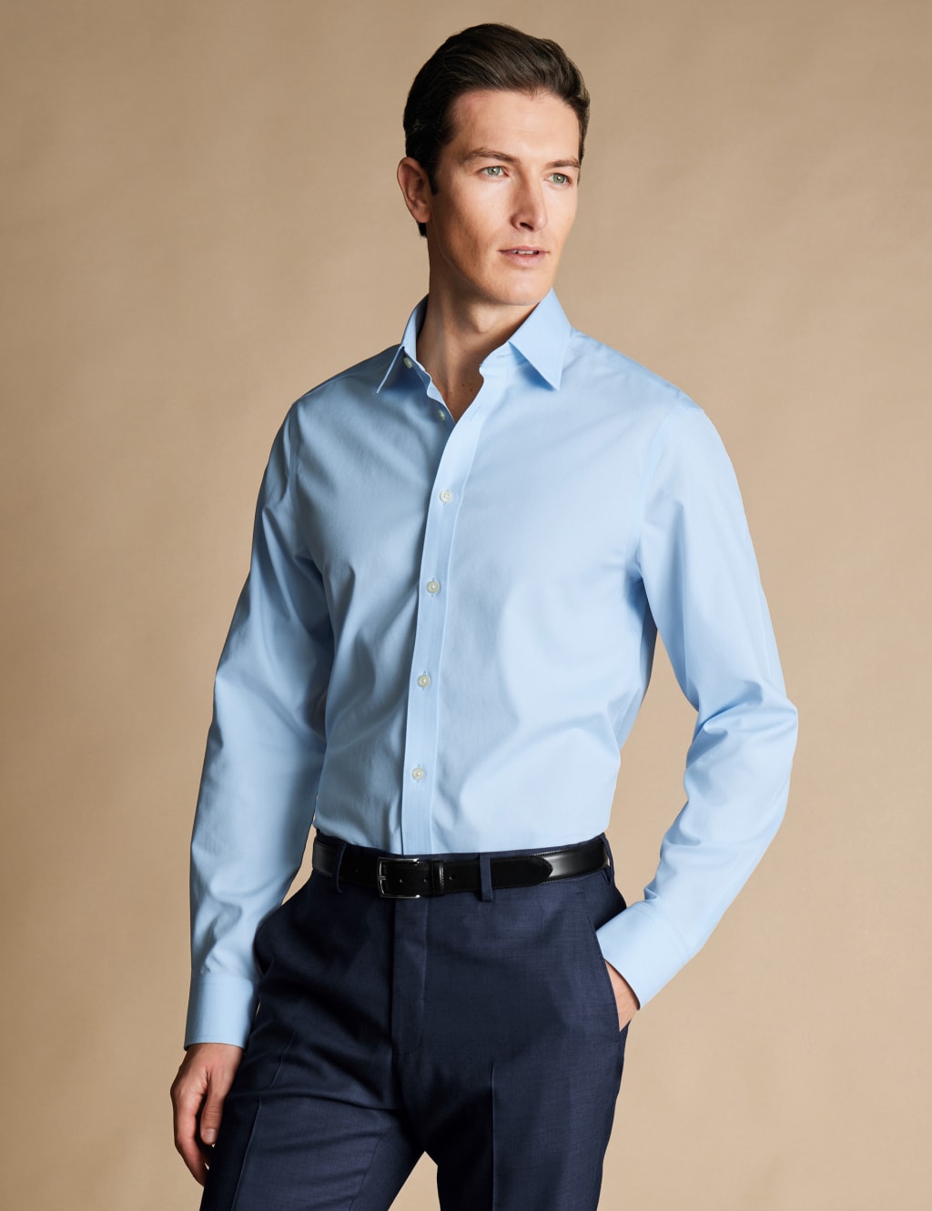 Non Iron Slim Fit Pure Cotton Shirt