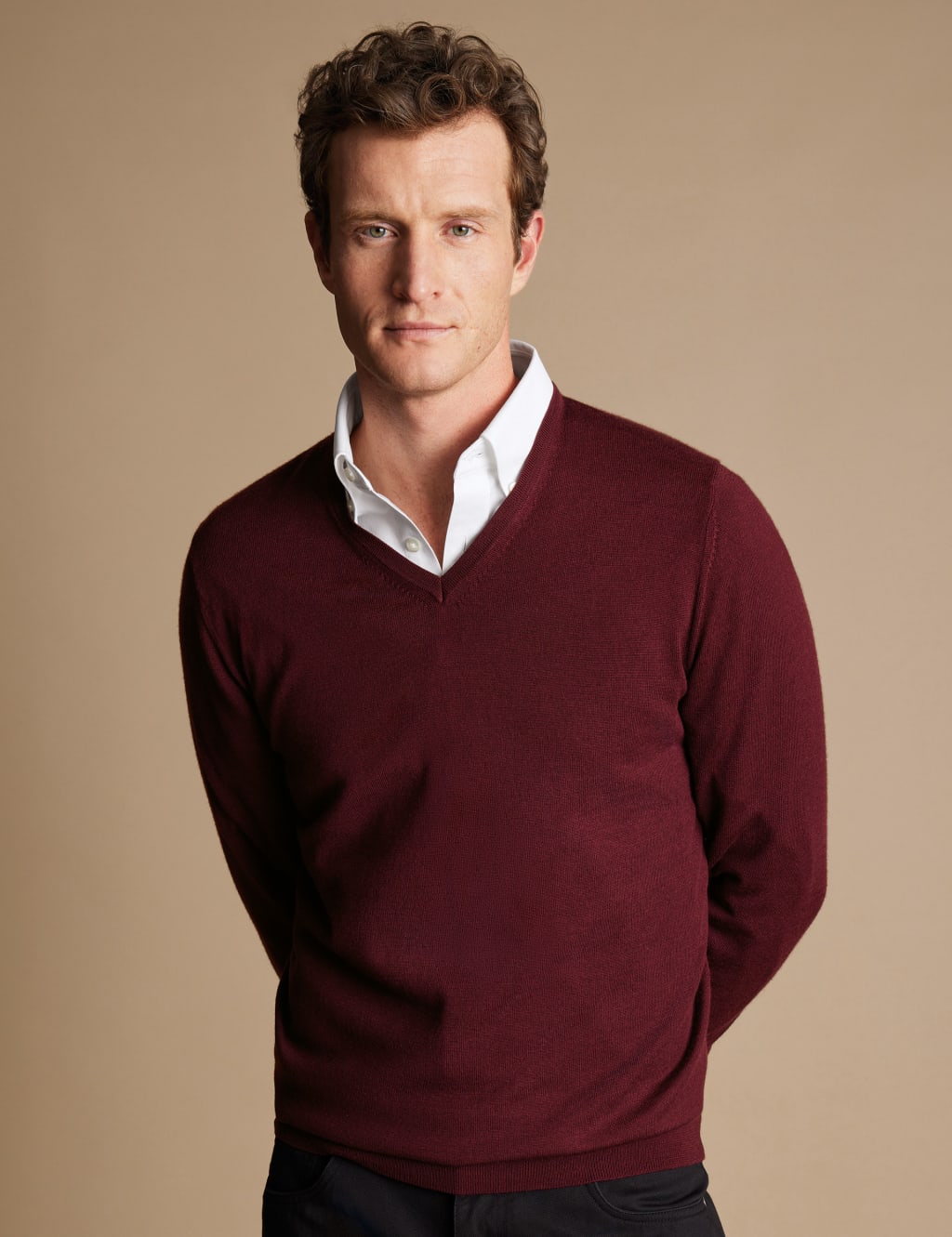 M and s mens v neck jumpers sale