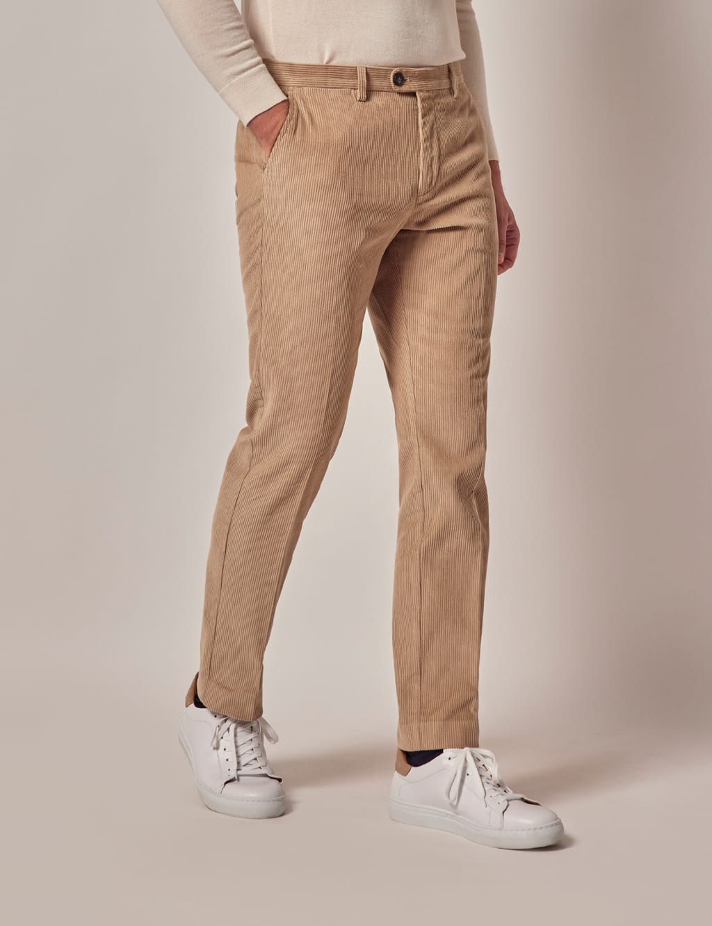 Regular Fit Corduroy Chinos