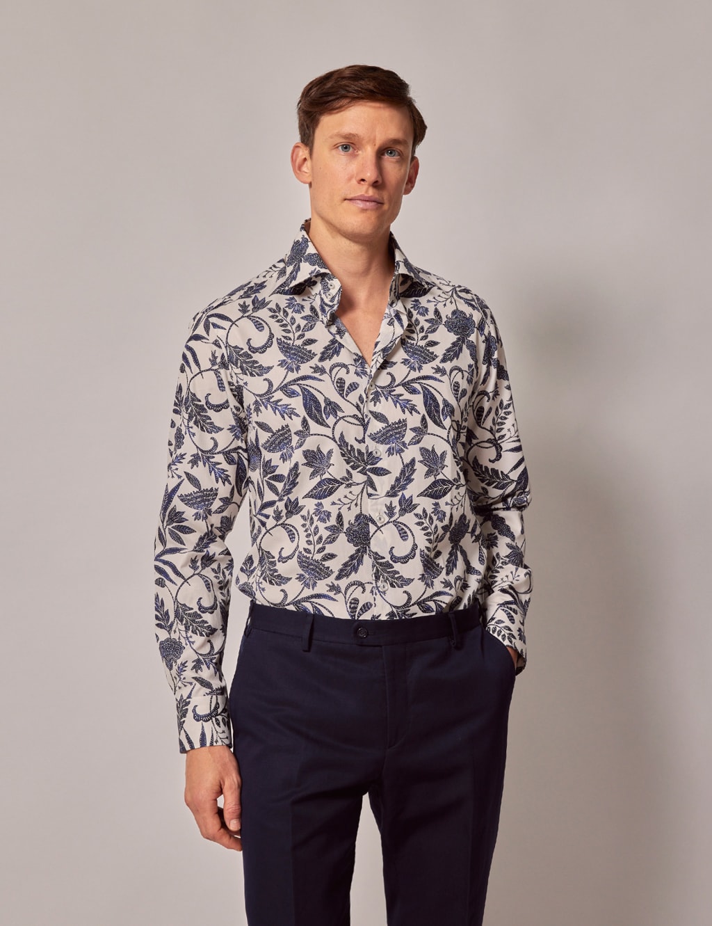 Pure Cotton Floral Shirt