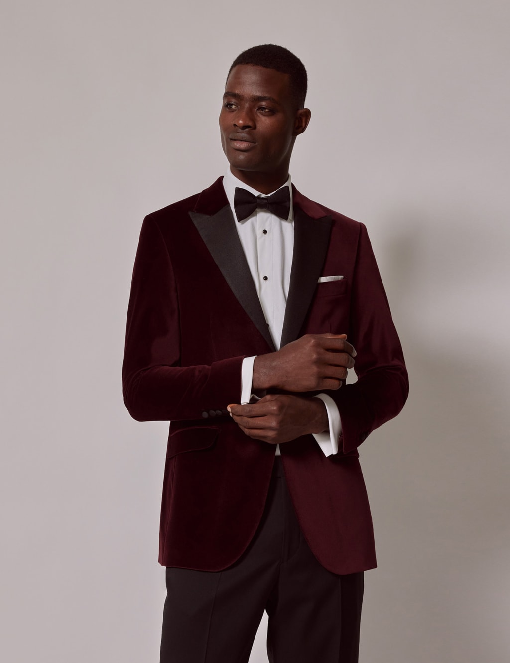 Cotton Rich Velvet Suit Jacket