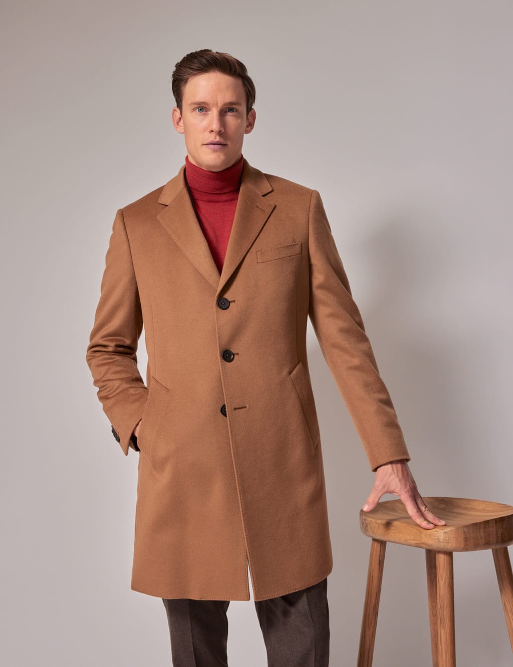 Pure Wool Overcoat
