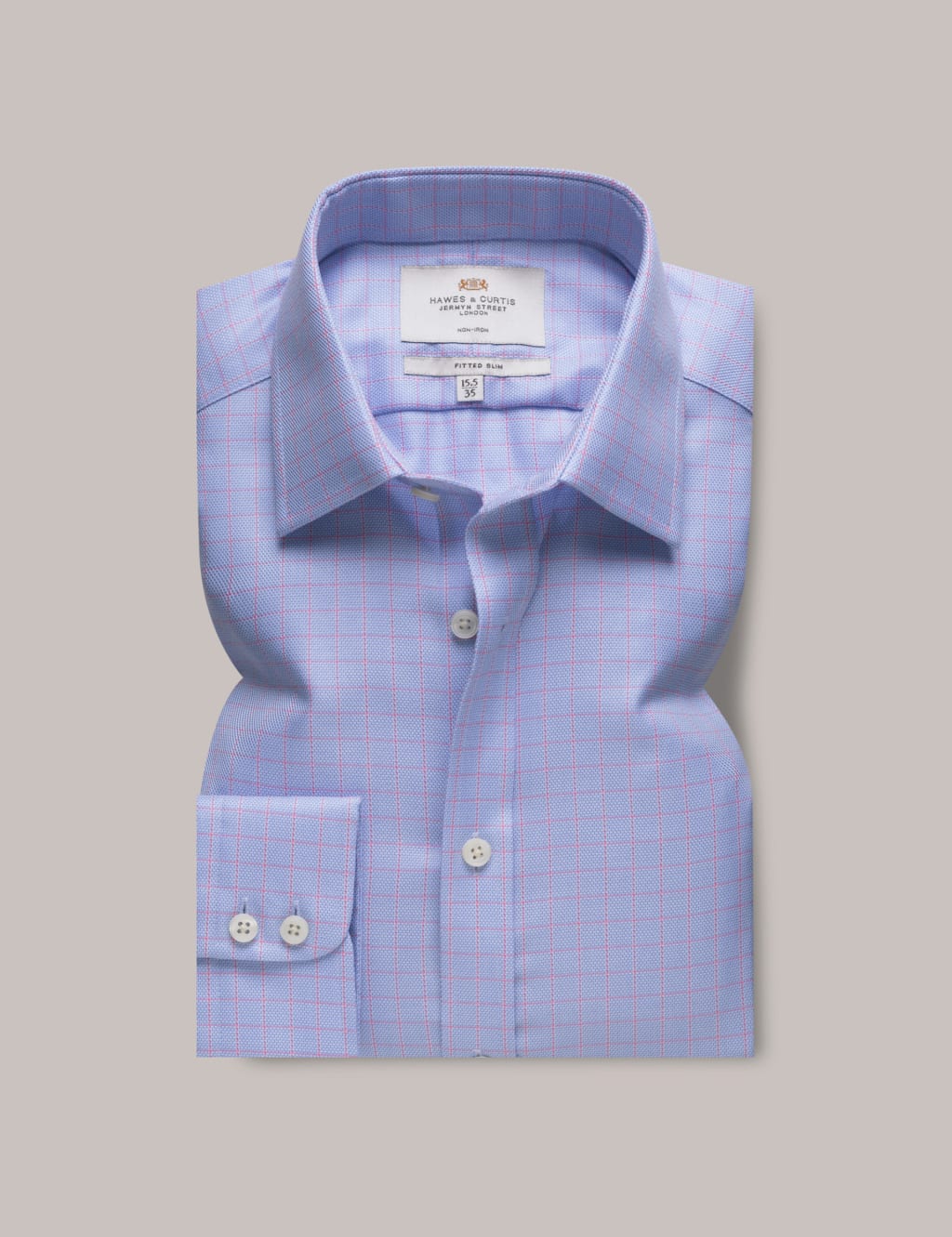 Regular Fit Easy Iron Pure Cotton Shirt