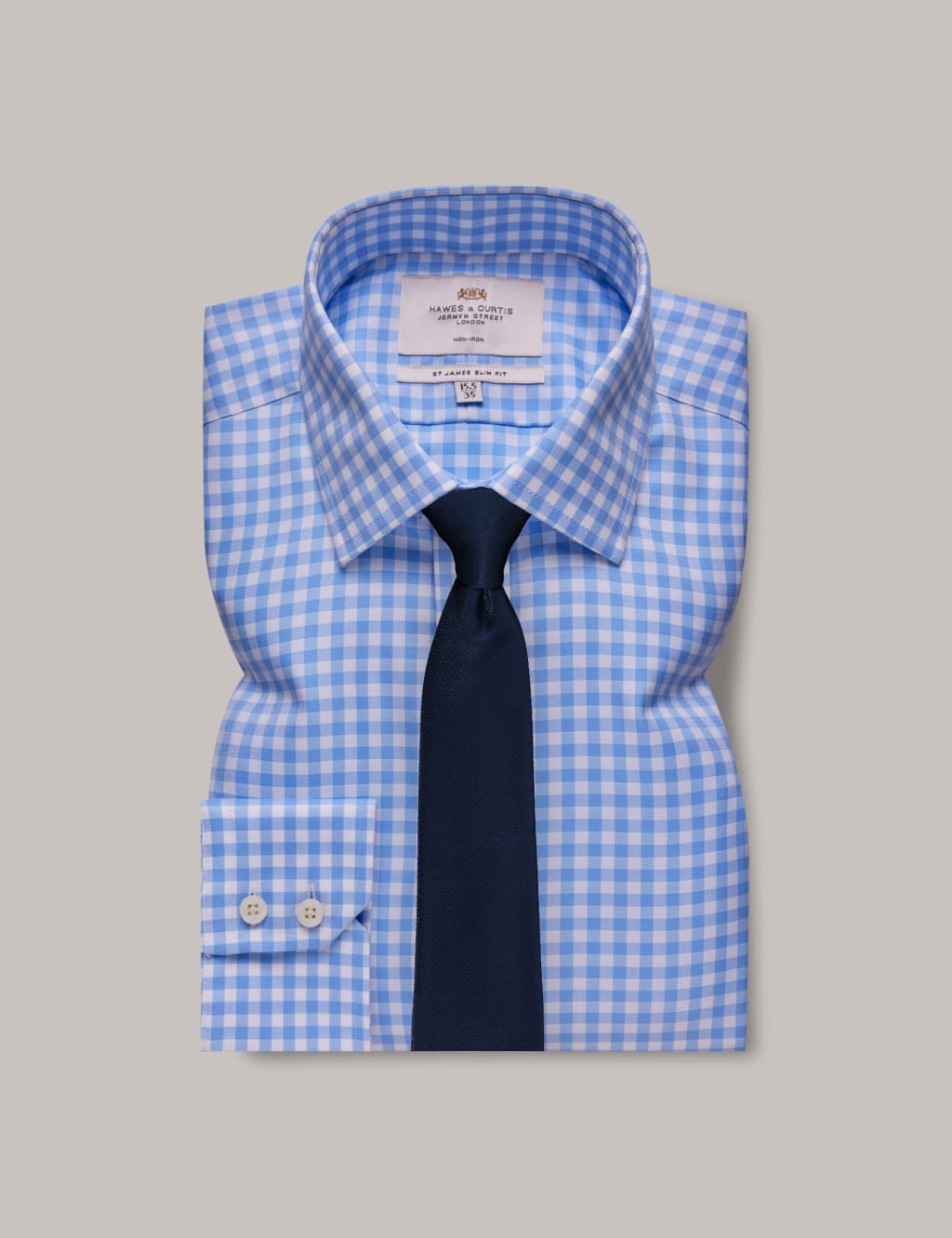 Regular Fit Easy Iron Pure Cotton Shirt