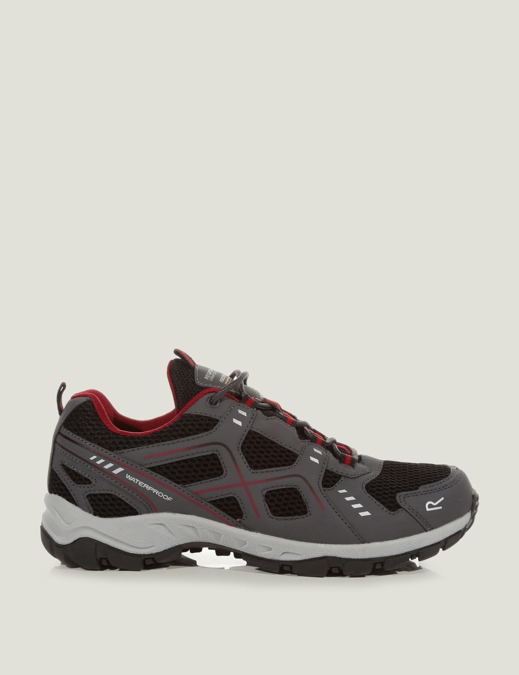 Regatta Men's Vendeavour Waterproof Walking Shoes - 8 - Grey, Grey