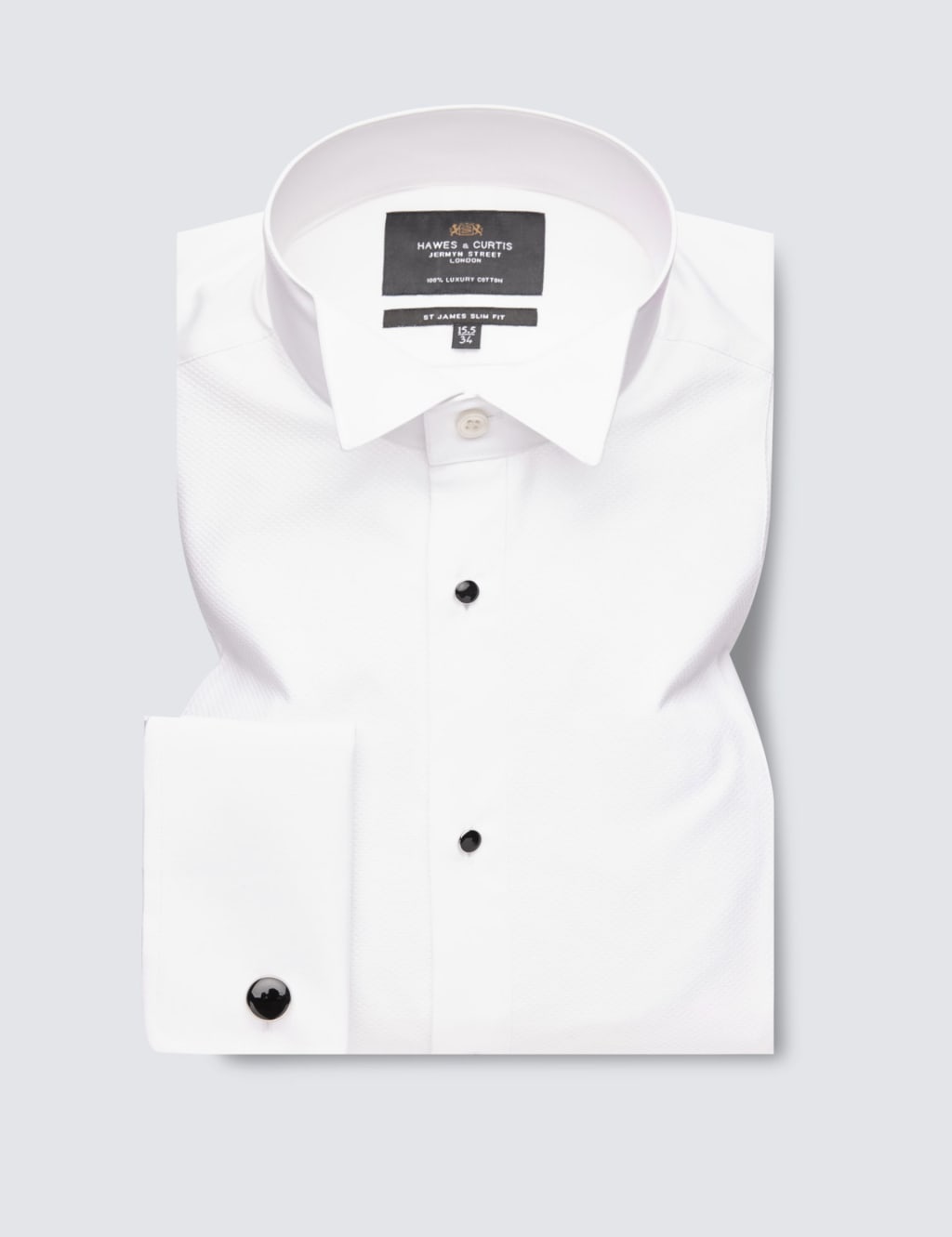 Slim Fit Easy Iron Pure Cotton Shirt