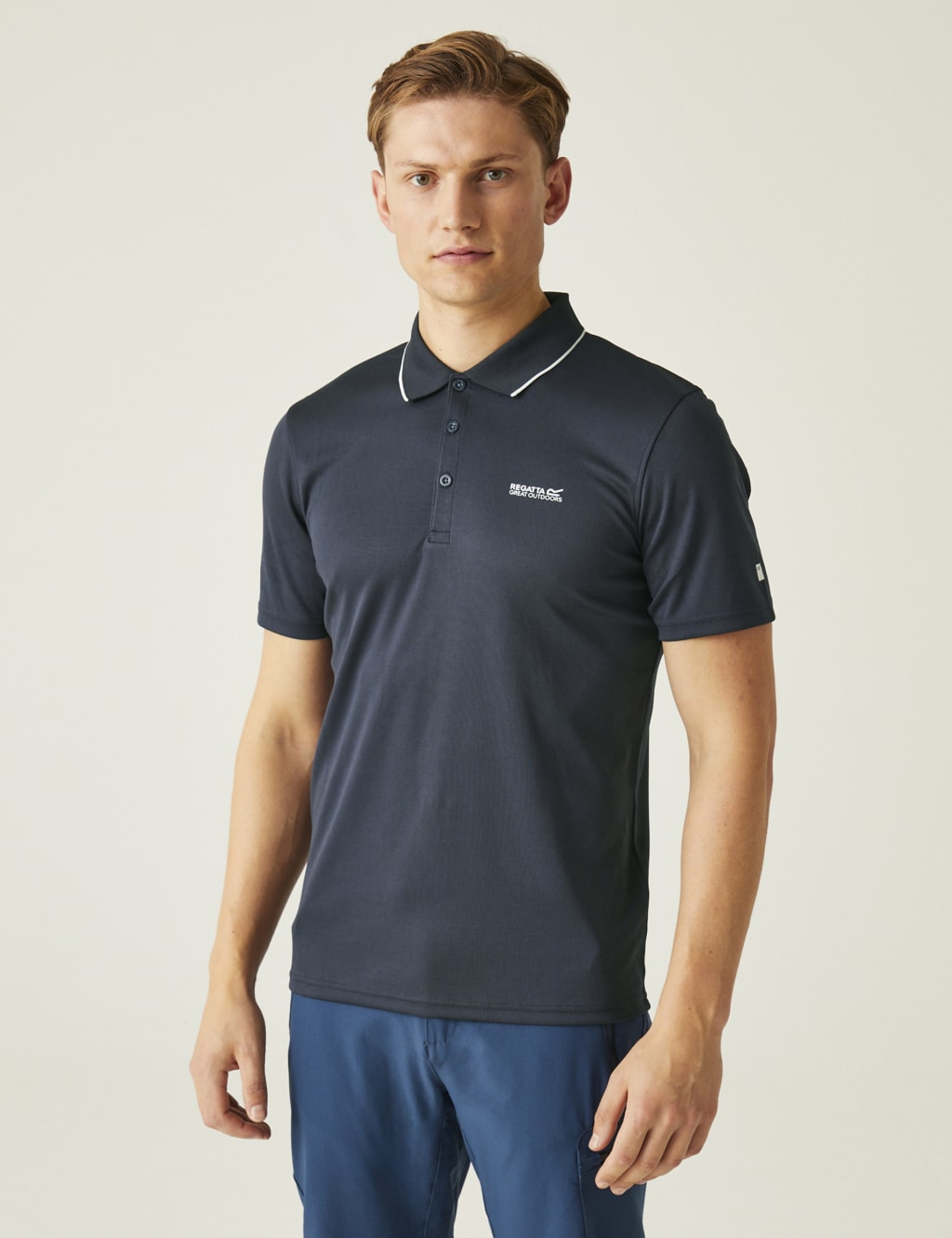 Maverik V Tipped Collar Polo Shirt