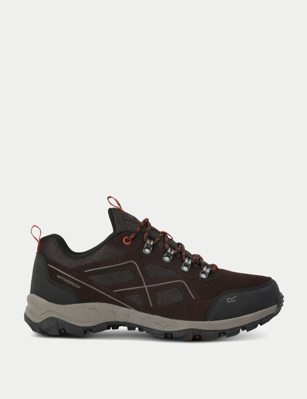 Regatta Men's Vendeavour Suede Waterproof Walking Shoes - 8 - Brown Mix, Brown Mix