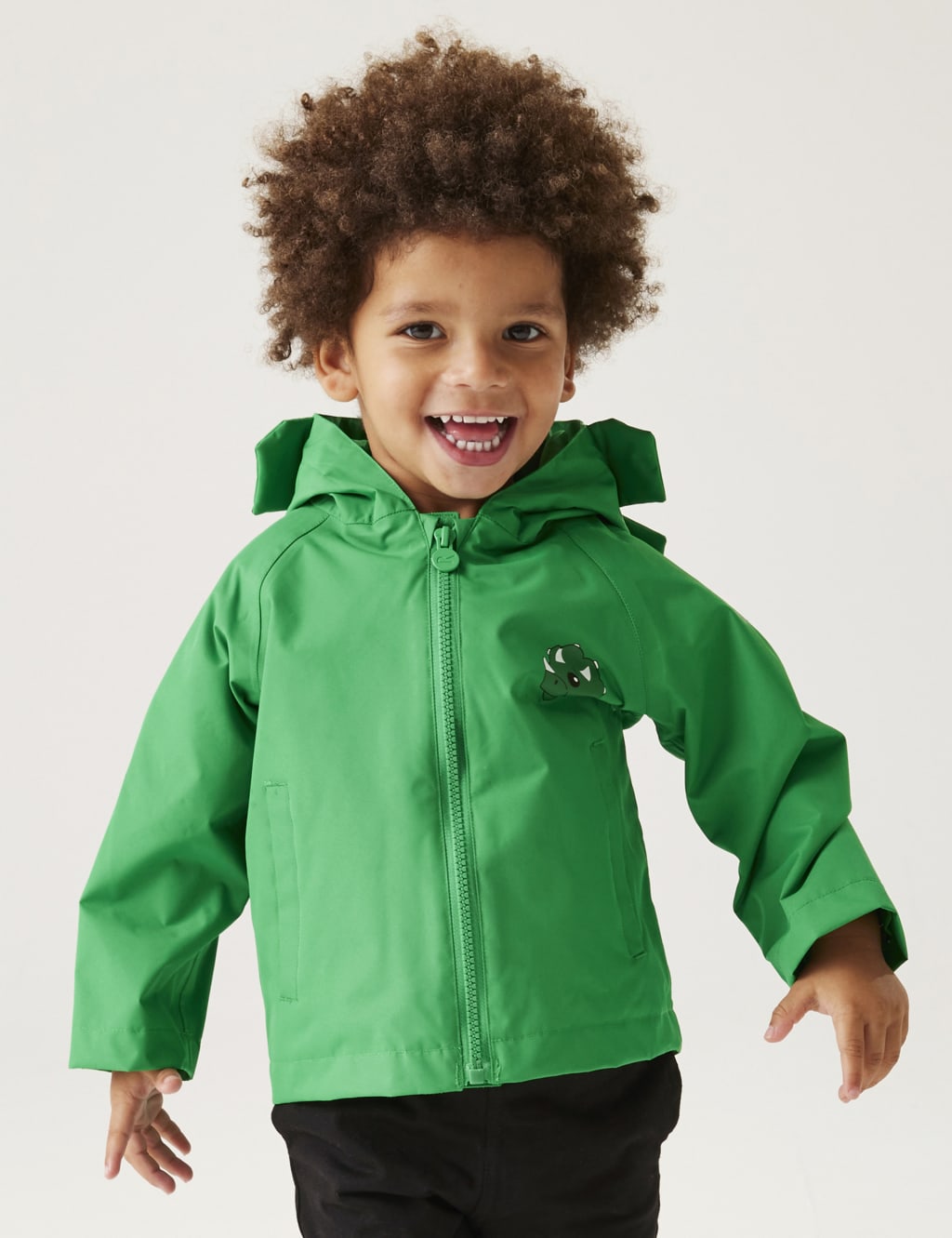 Hooded Animal Waterproof Jacket (6 Mths-3 Yrs)
