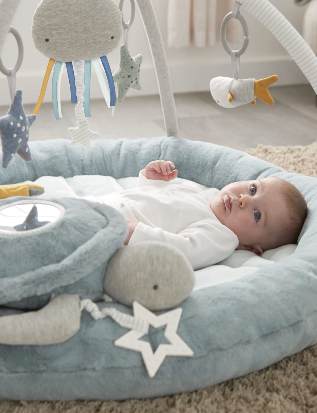 Welcome To The World Under the Sea Playmat & Gym