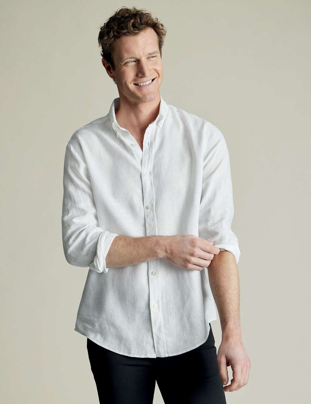 Slim Fit Pure Linen Shirt
