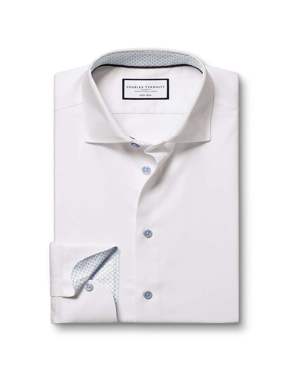 Non Iron Slim Fit Pure Cotton Shirt