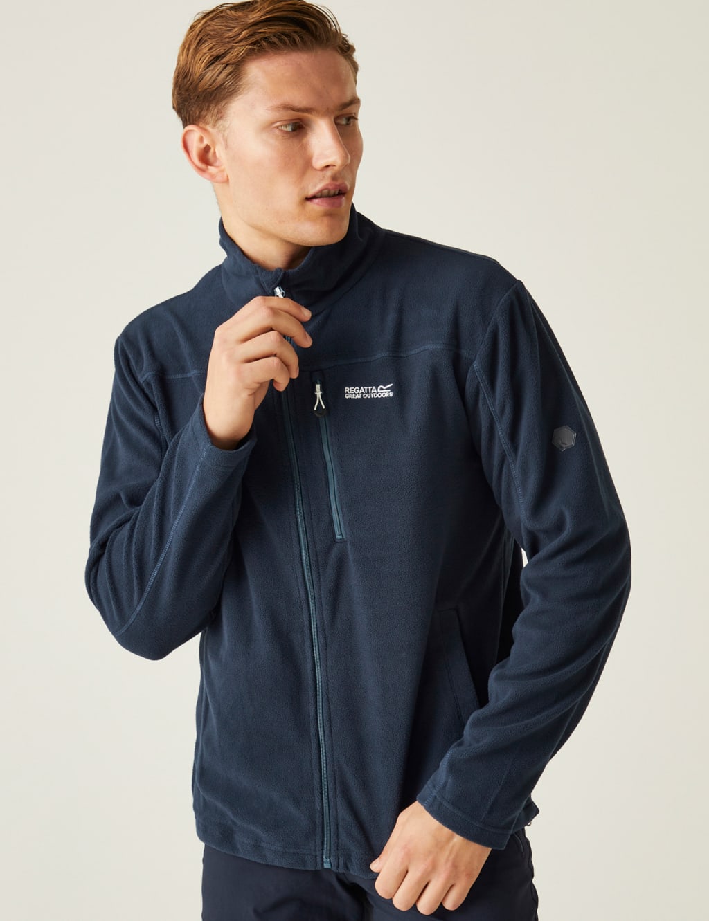 Fellard Funnel Neck Zip Up Fleece