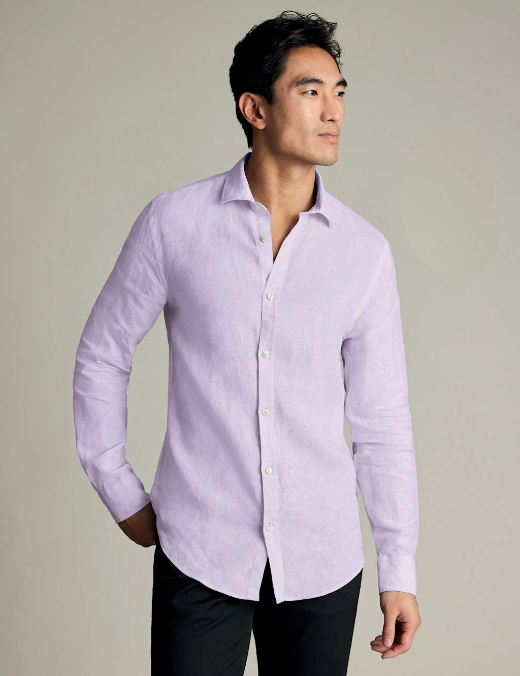 Slim Fit Pure Linen Shirt