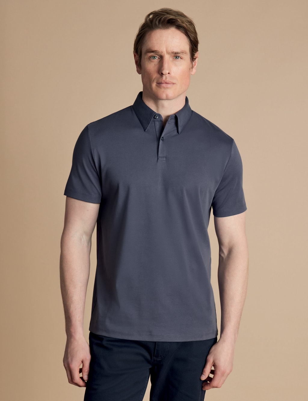 Pure Cotton Jersey Polo Shirt