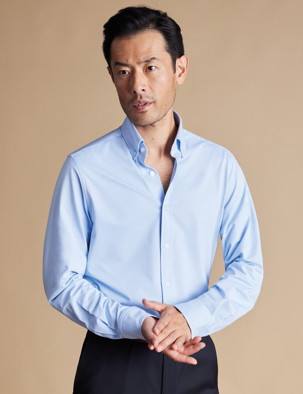 Cotton Blend Jersey Shirt