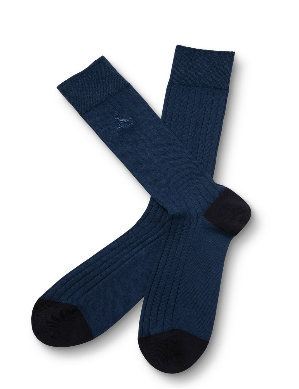 Cotton Rich Ribbed Socks