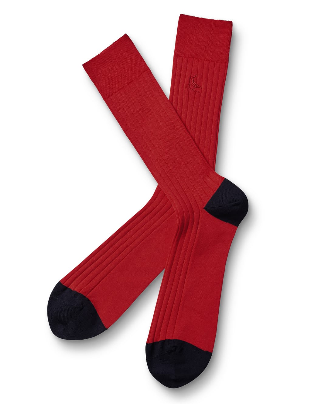 Cotton Rich Ribbed Socks